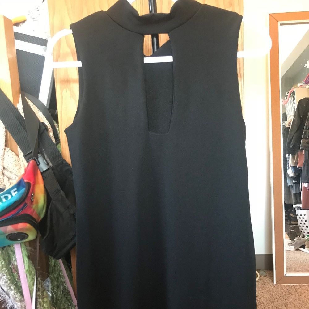 Black Shift Dress